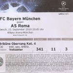 1 Biglietto Bayer Monaco